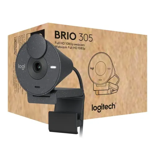 Logitech Brio 305 webcam Full HD USB-C con otturatore