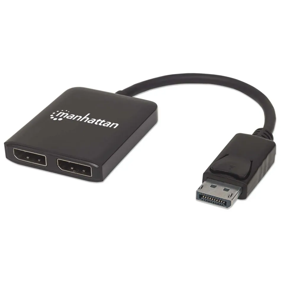 Manhattan DisplayPort a Dual DisplayPort Hub MST 4K