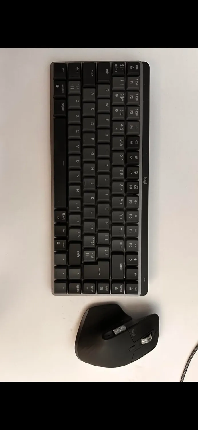 Logitech MX Mechanical Mini tastiera wireless Compatto UK retroilluminata