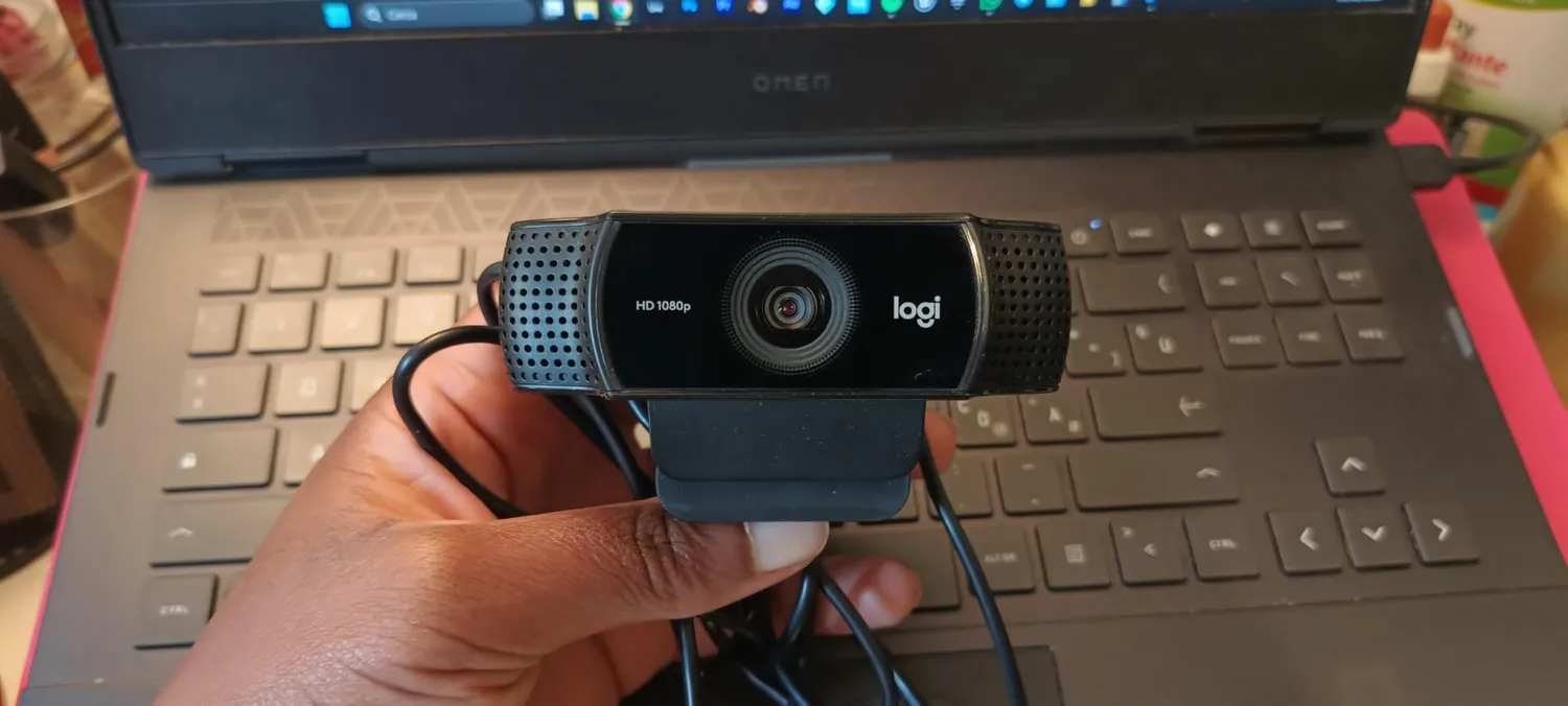 Logitech C922 Webcam Streaming Full HD 1080p Nera autofocus