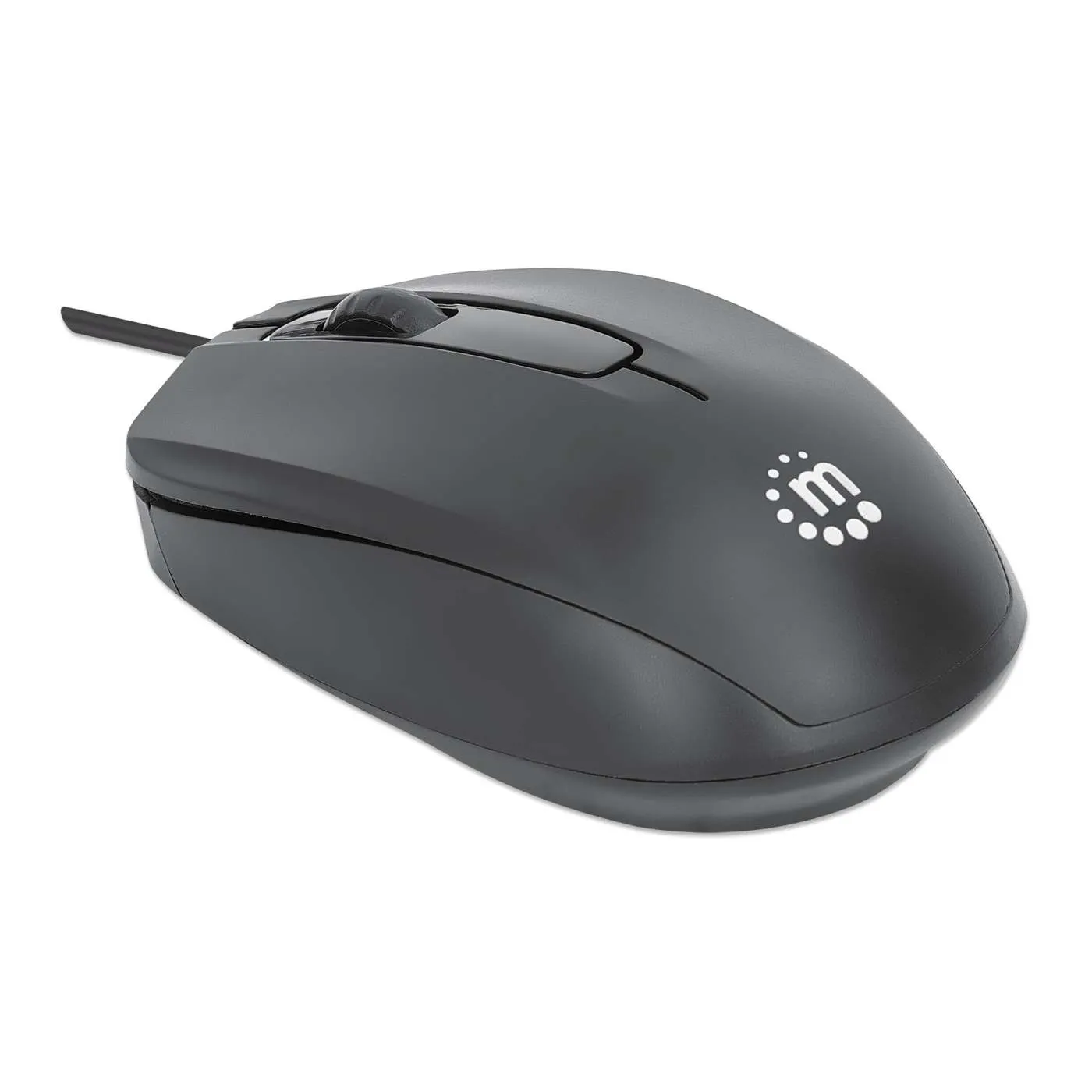 Manhattan Comfort II mouse USB nero 1000 DPI con filo