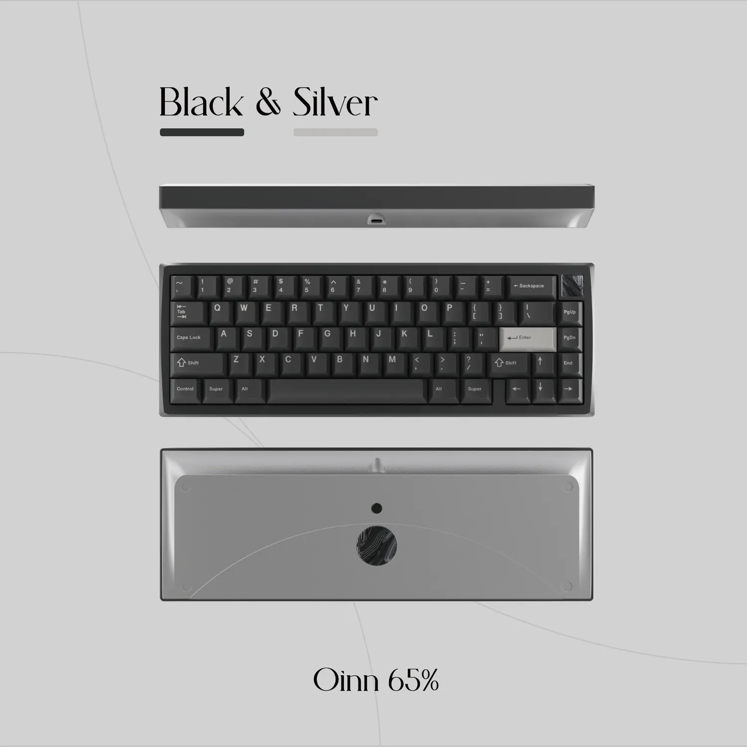 CoffeeKeys OINN65 tastiera 65% group buy rame