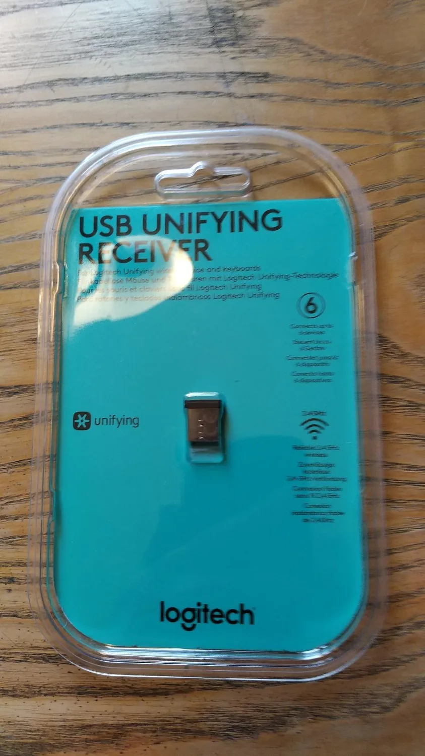 Logitech Unifying ricevitore USB 2,4 GHz per 6 dispositivi