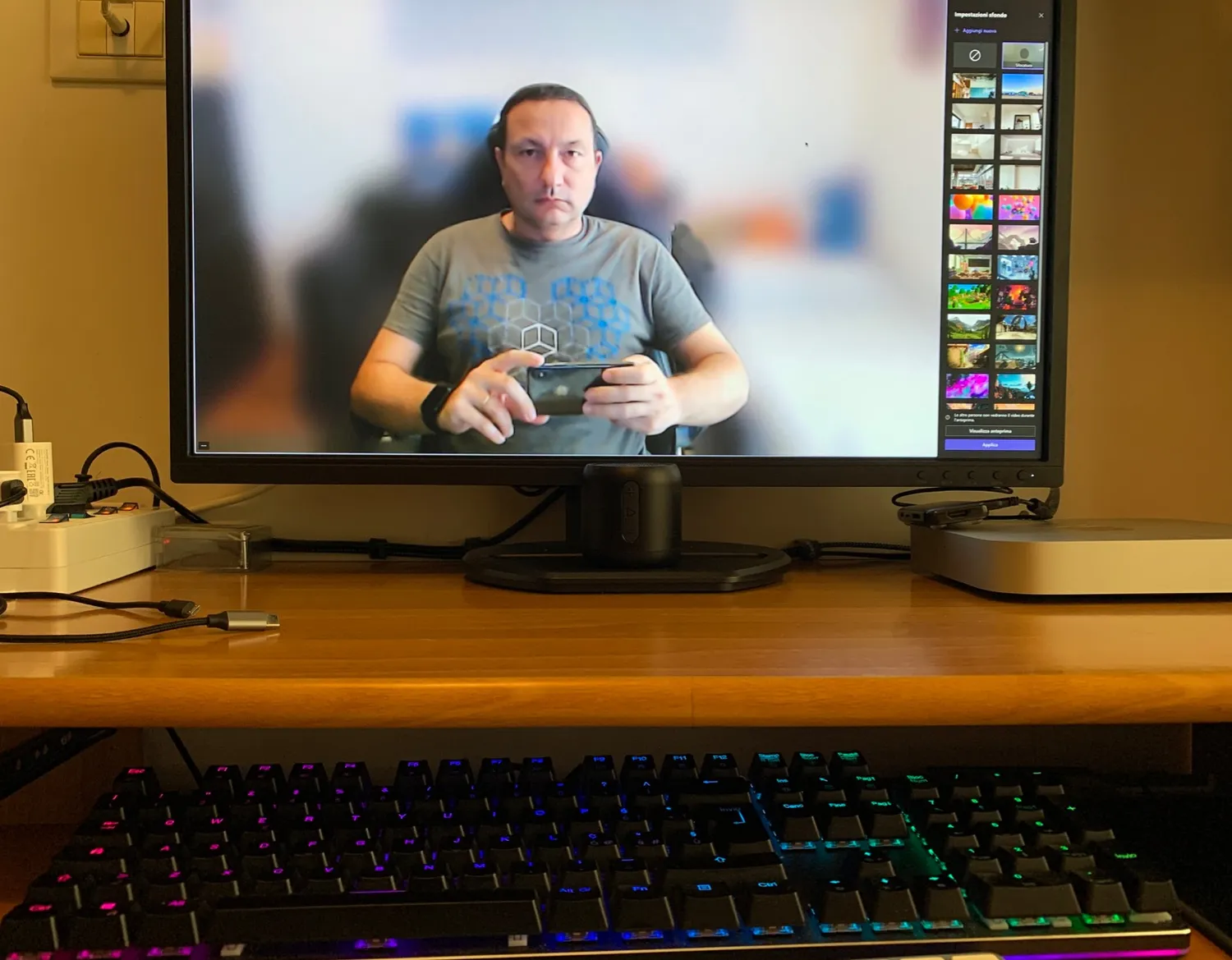 Logitech C922 Webcam Streaming Full HD 1080p Nera autofocus