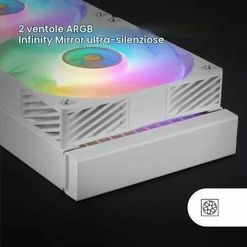 Mars Gaming ML-VISIONPRO240 Dissipatore Liquido 240 Bianco