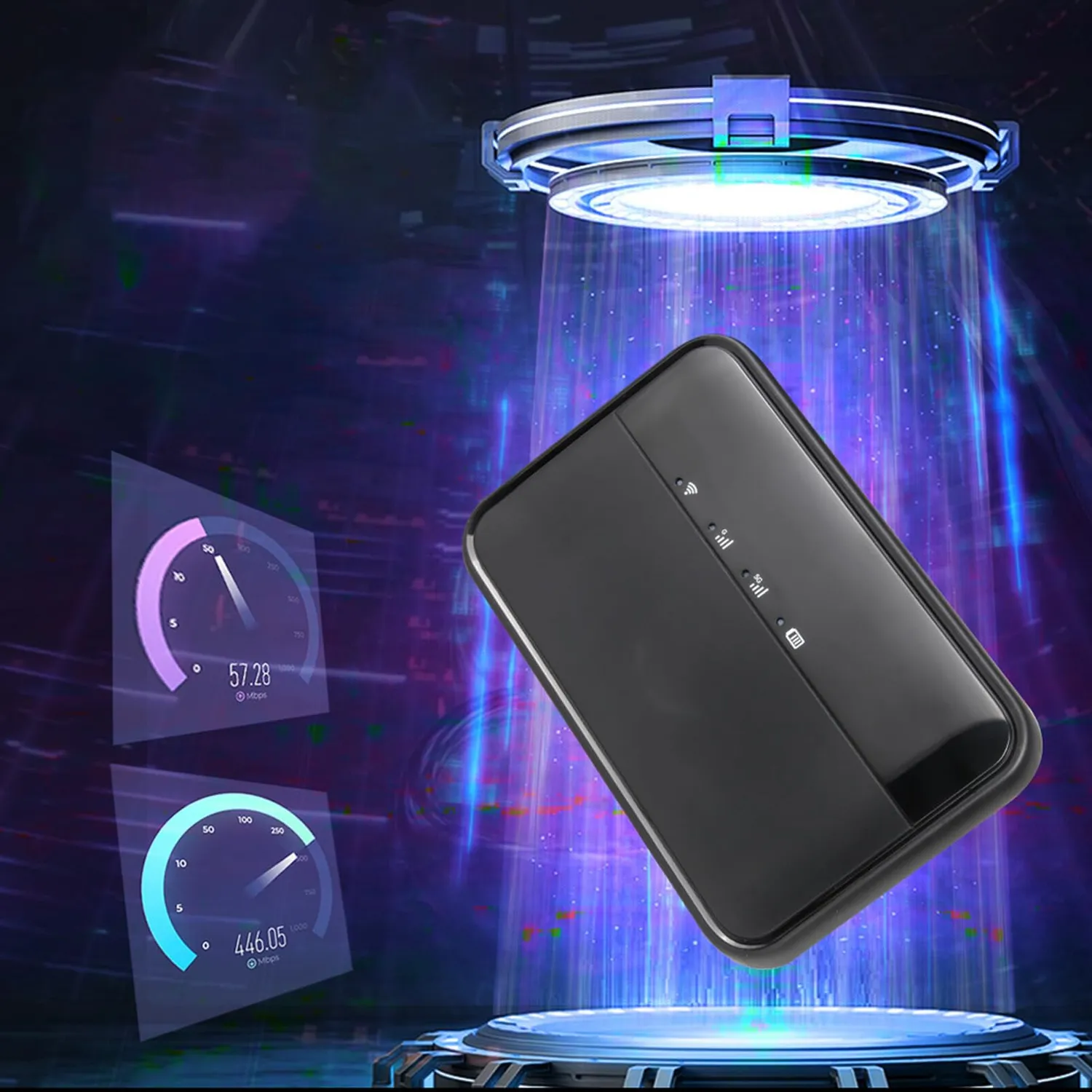 Zunate Hotspot Mobile 5G Router WiFi 10000 mAh IP54