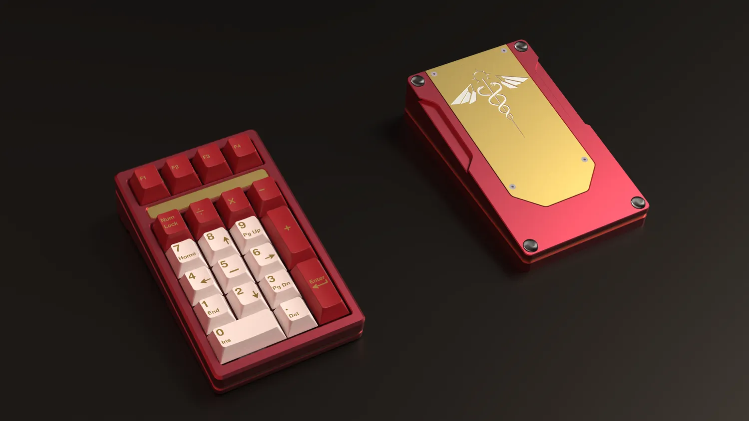 CoffeeKeys Hermes numpad hotswap QMK Top-Mount