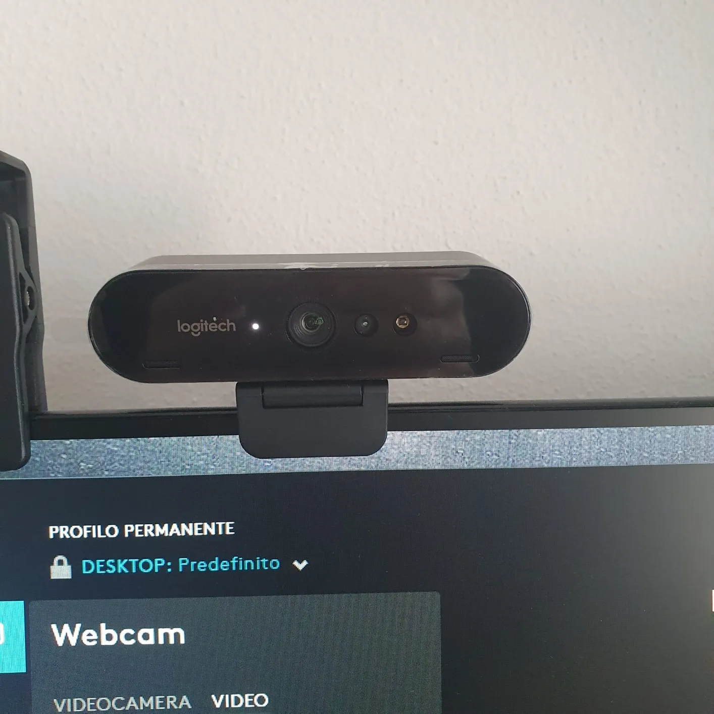 Logitech Brio webcam 4K Ultra HD HDR con infrarossi