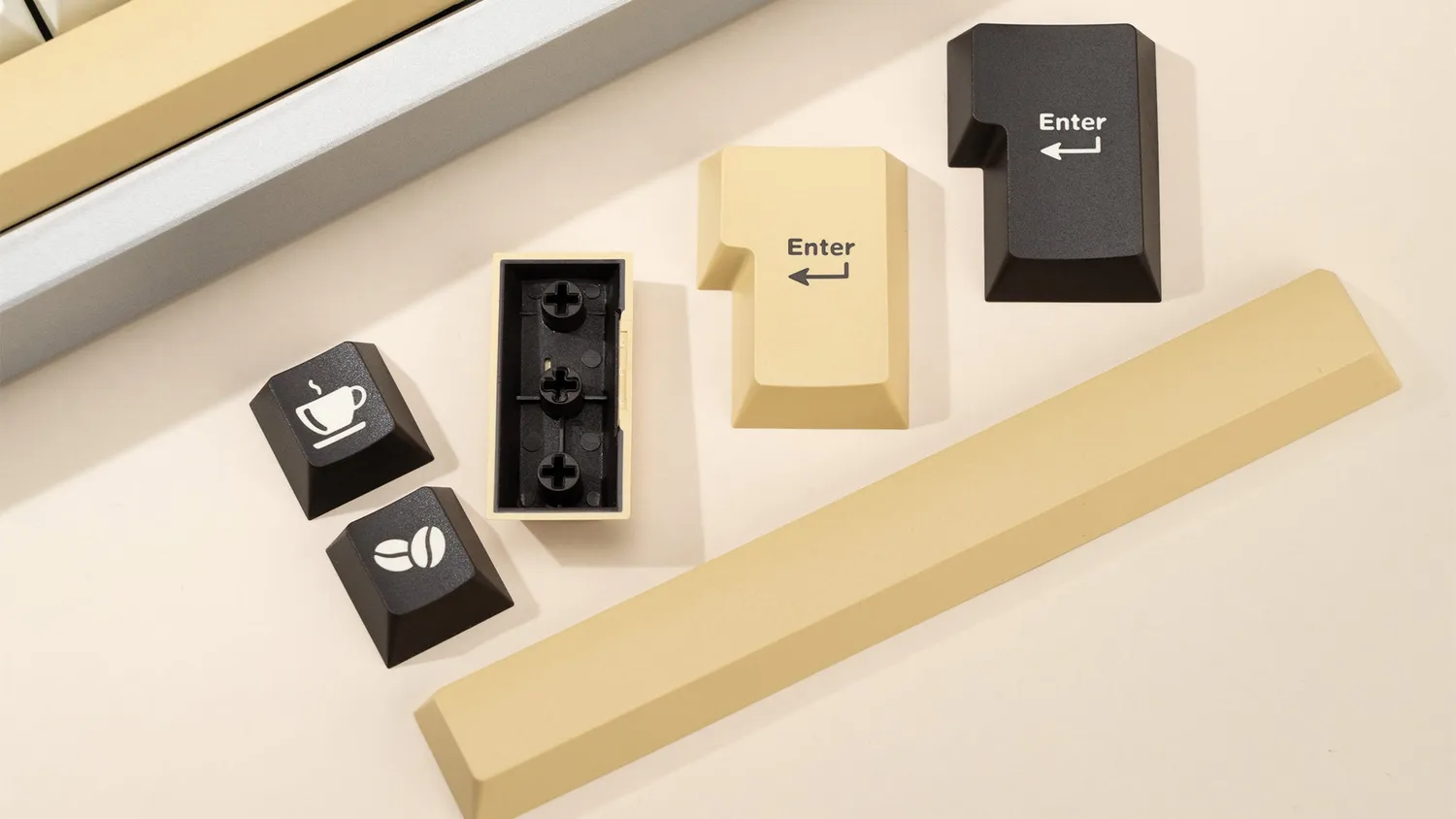 Wuque WS Café keycap PBT double-shot set