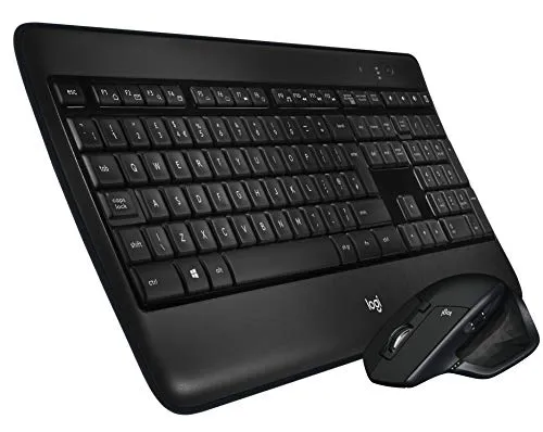 Logitech MX900 kit tastiera e mouse wireless retroilluminato