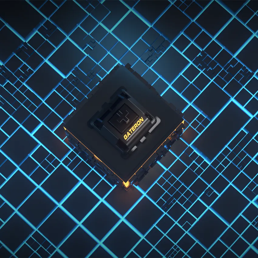 CoffeeKeys Gateron Oil King Switch Lineare Nero 5 Pin