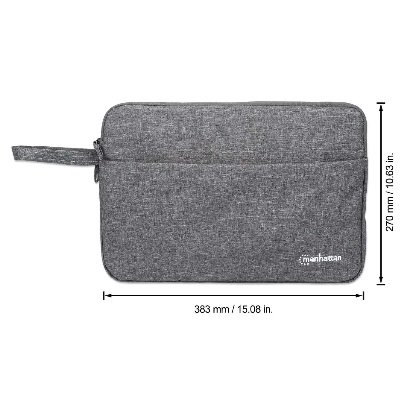 Manhattan Seattle Custodia Laptop 14.5" Grigia