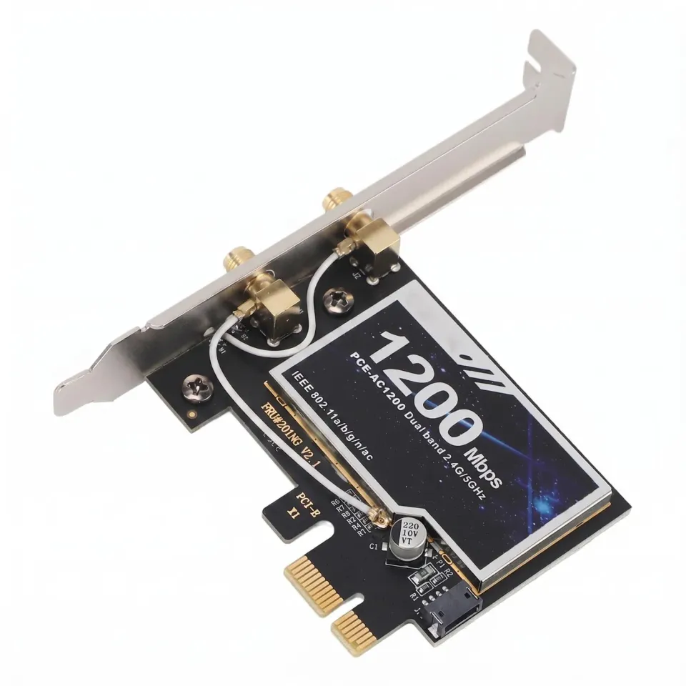 Zunate 8265AC Scheda WiFi PCIe Dual Band Bluetooth 4.2