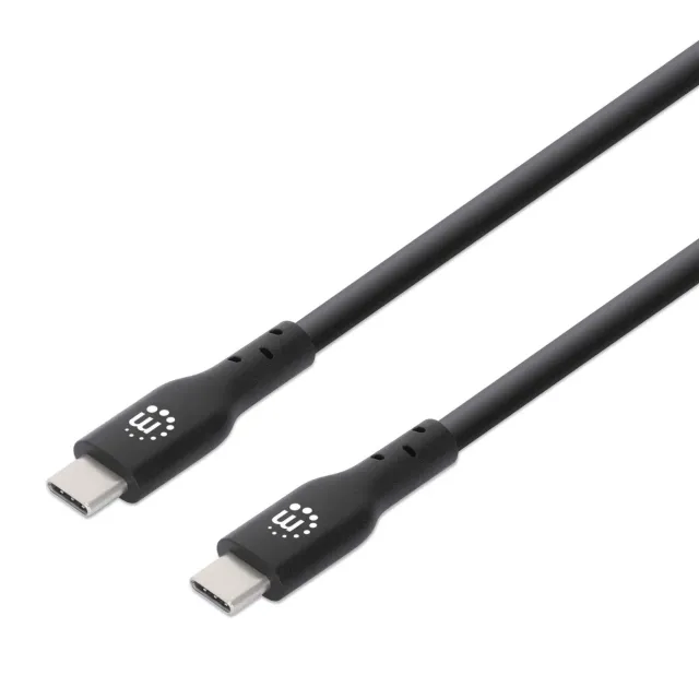 Manhattan Cavo USB-C USB-C 3.2 Gen2 1m 10Gbps 60W