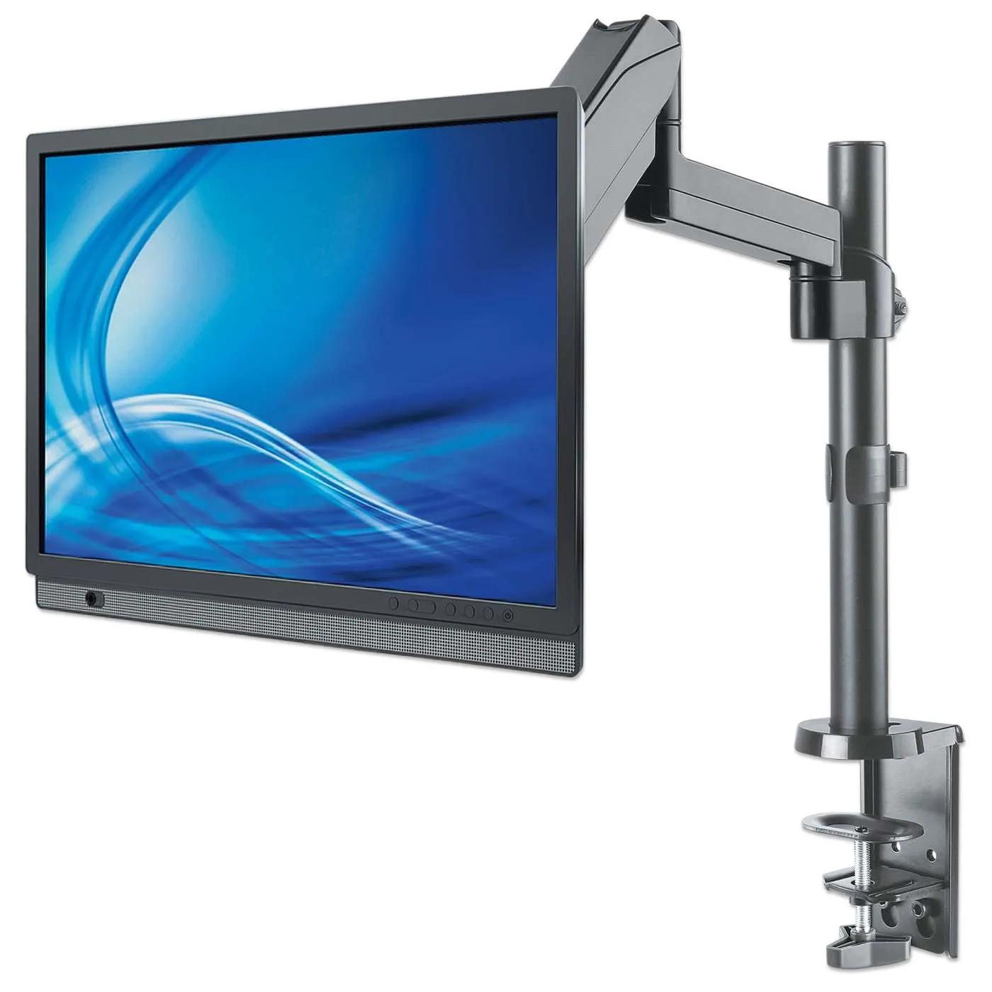 Manhattan Braccio Monitor a Gas 17"-32" Nero