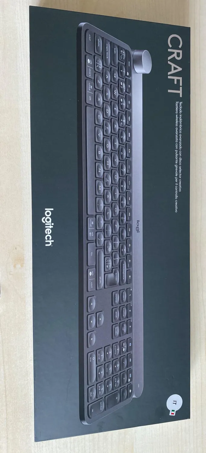 Logitech Craft tastiera wireless retroilluminata ITA