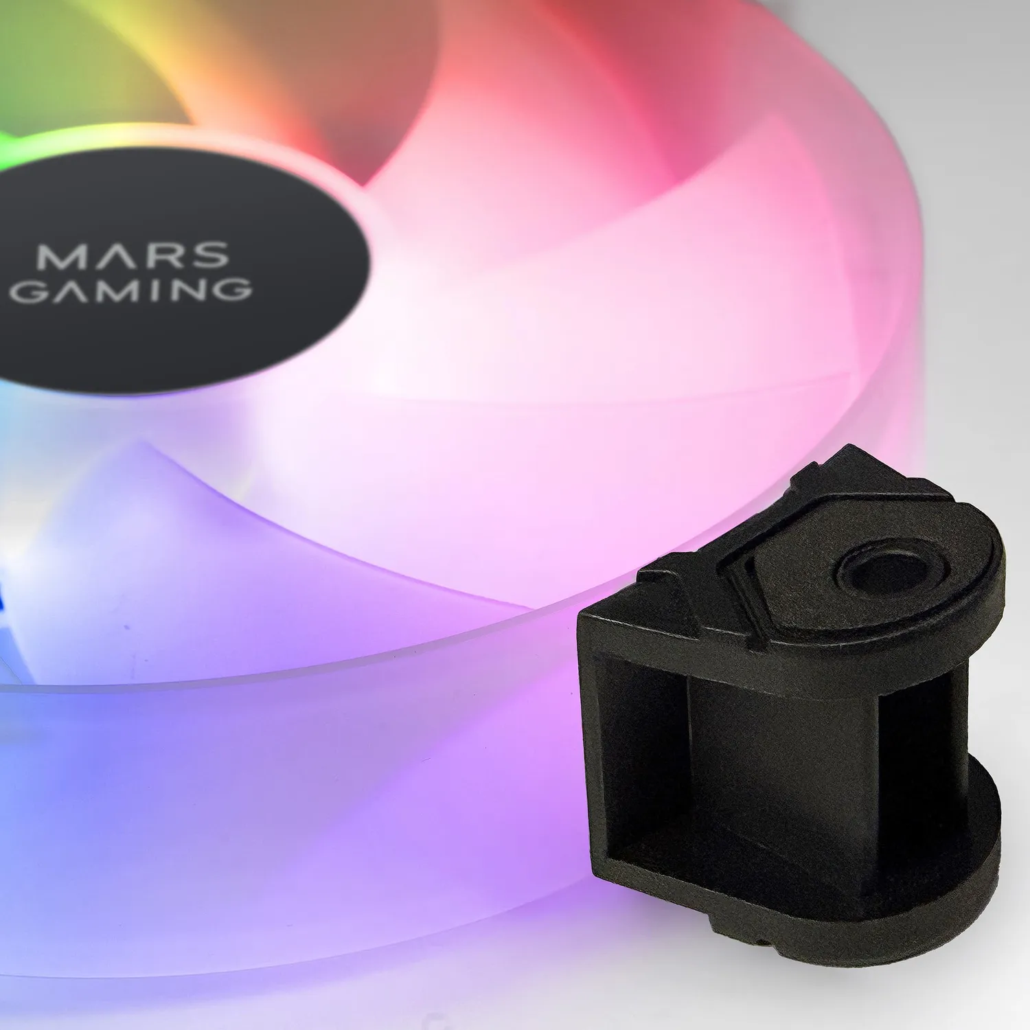 Mars Gaming MF-4A Kit 4 Ventole 120mm ARGB Nero