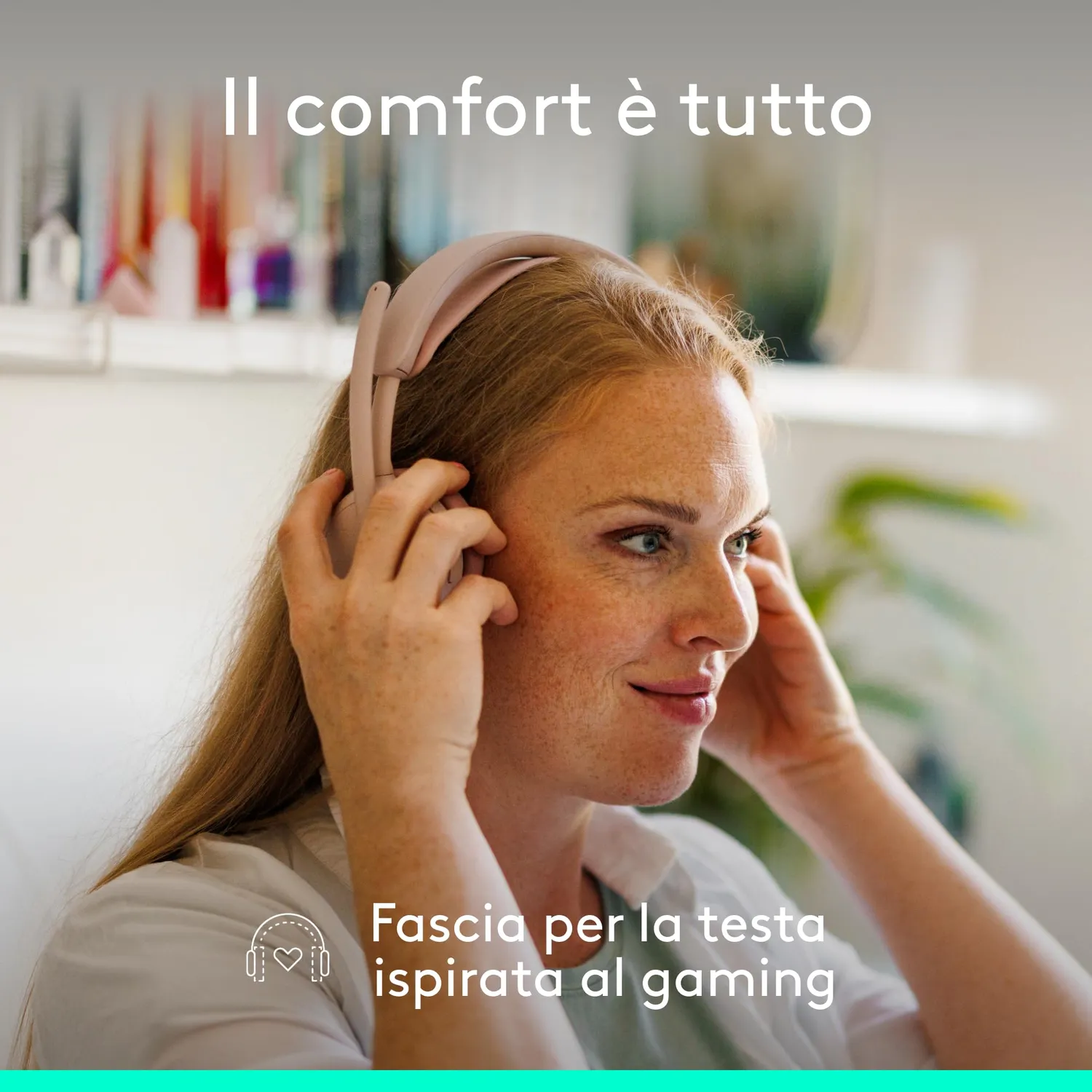 Logitech Zone Wired 2 cuffie con microfono USB rosa ANC