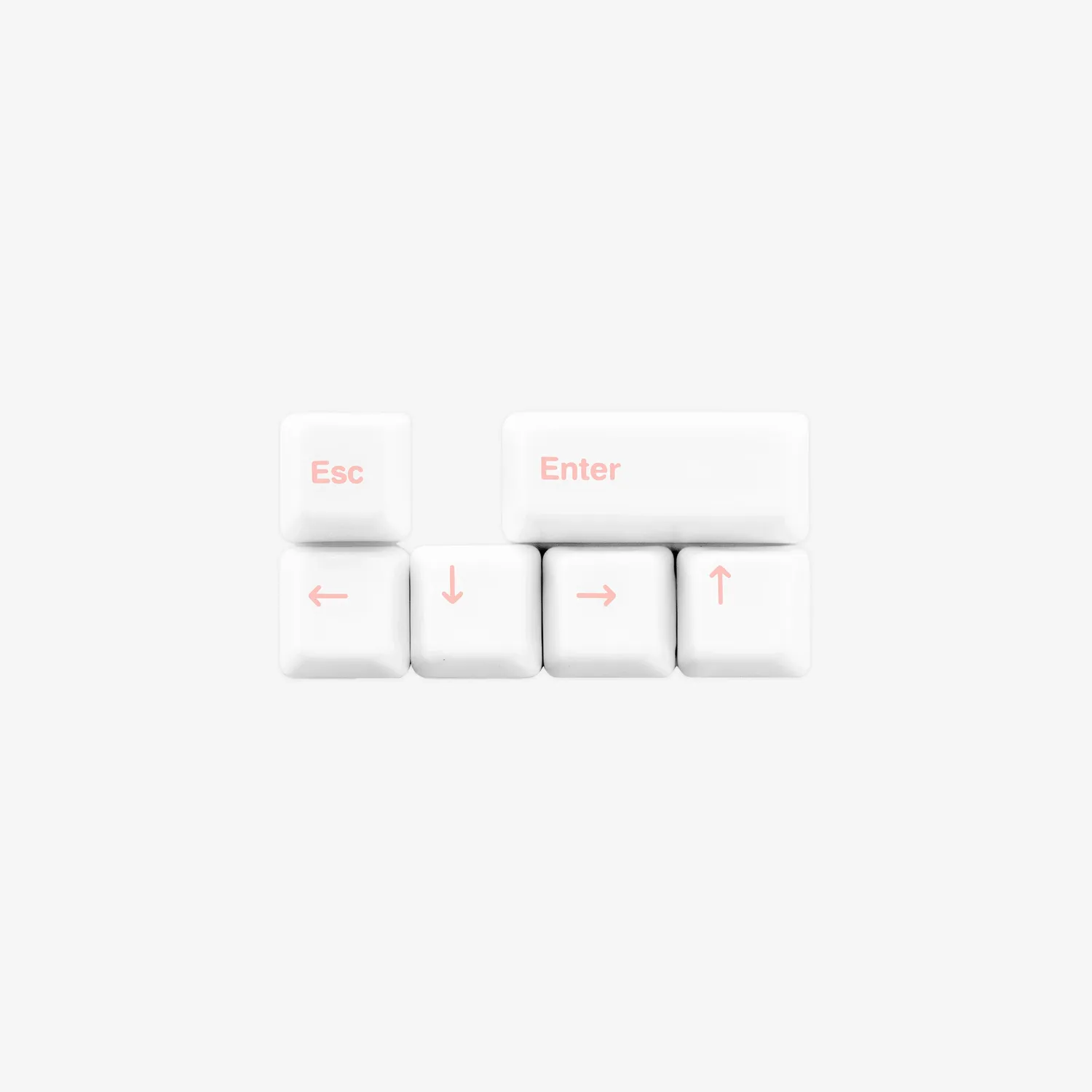 Cerakey D Set-Add tasti ceramica White Blank aggiuntivi