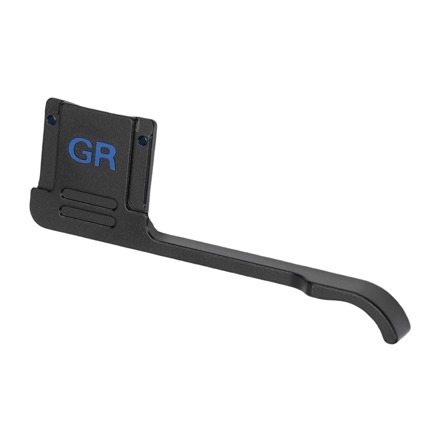 Zunate GR4 thumb grip fotocamera blu nero metallo