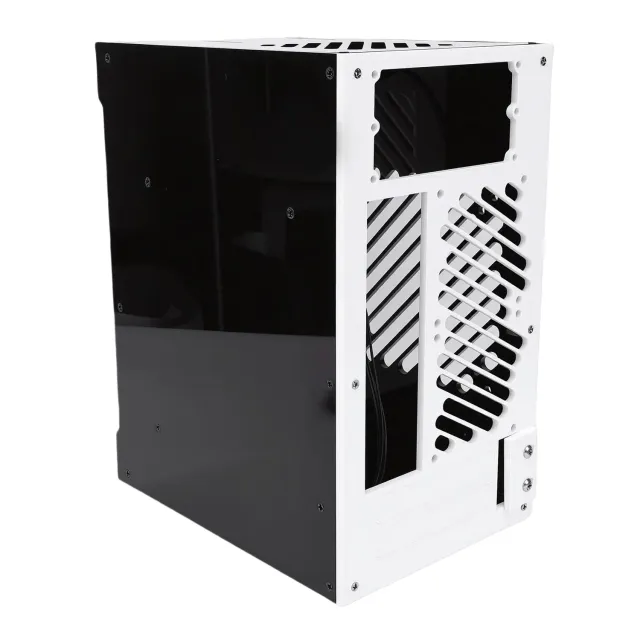 Zunate ITX custodia PC 10,5L acrilico SFX 4 SSD