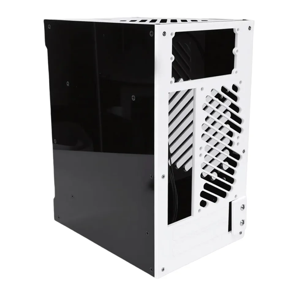 Zunate ITX custodia PC 10,5L acrilico SFX 4 SSD