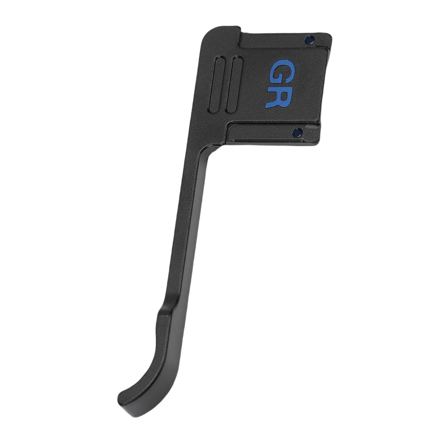 Zunate GR4 thumb grip fotocamera blu nero metallo
