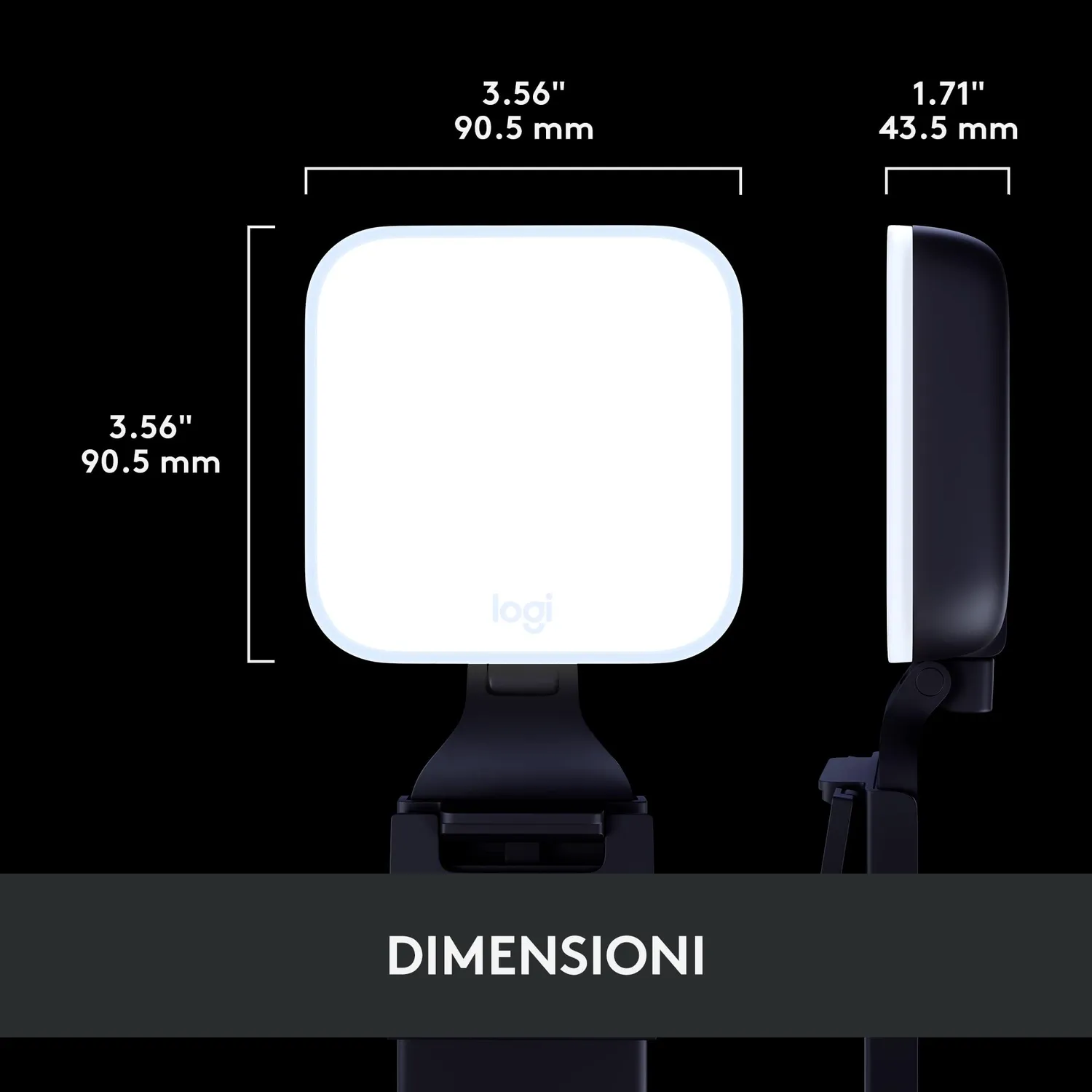 Logitech Litra Glow luce LED streaming TrueSoft