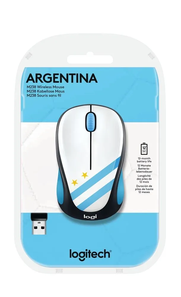 Logitech M238 Mouse Wireless Fan Collection Argentina