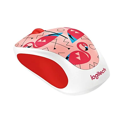 Logitech M238 Mouse Wireless Flamingo Party Collection