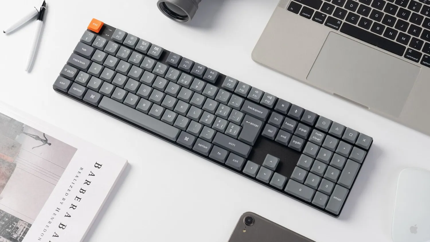 Keychron K5 Max tastiera low-profile full-size ISO-IT RGB