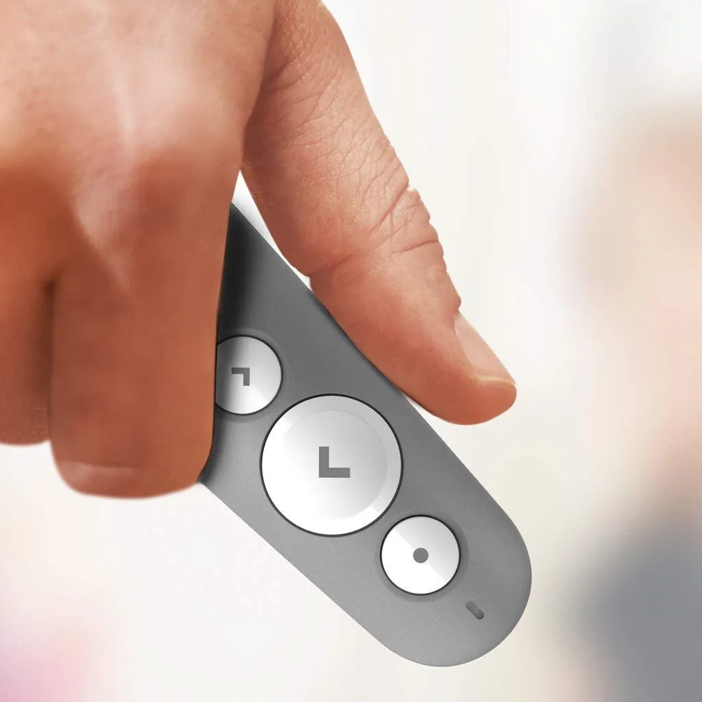 Logitech R500 puntatore laser wireless grigio Bluetooth