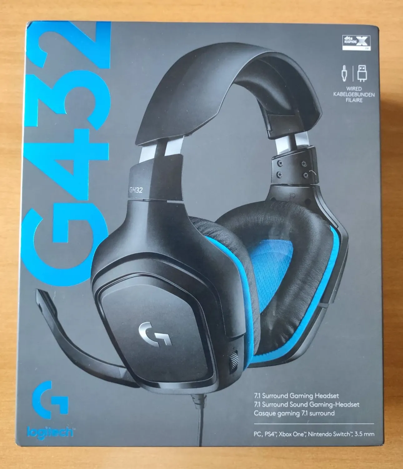 Logitech G G432 Cuffie Gaming Cablate DTS 50mm