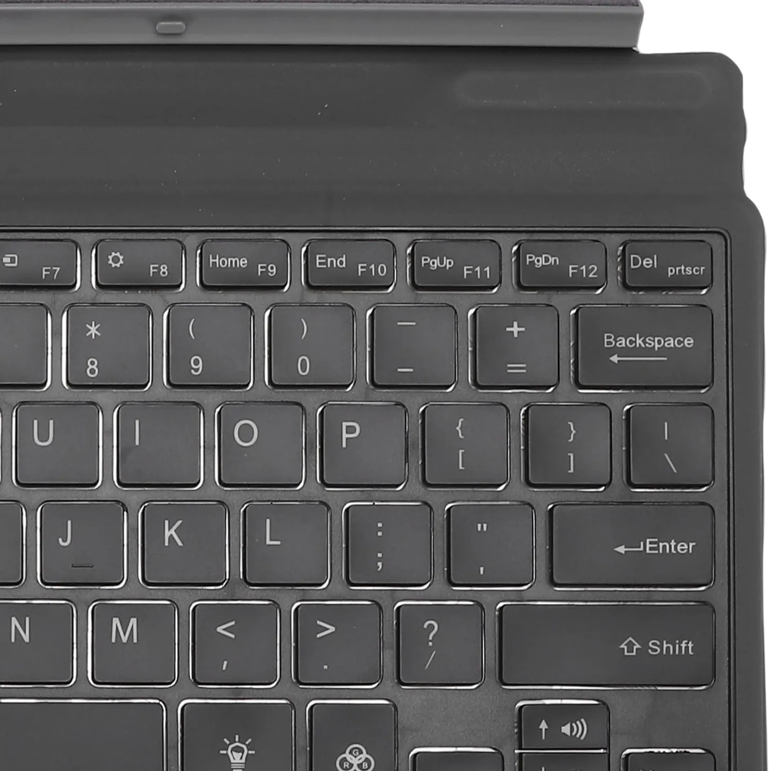 Zunate Tastiera Rimovibile Bluetooth Retroilluminata per Latitude 7320