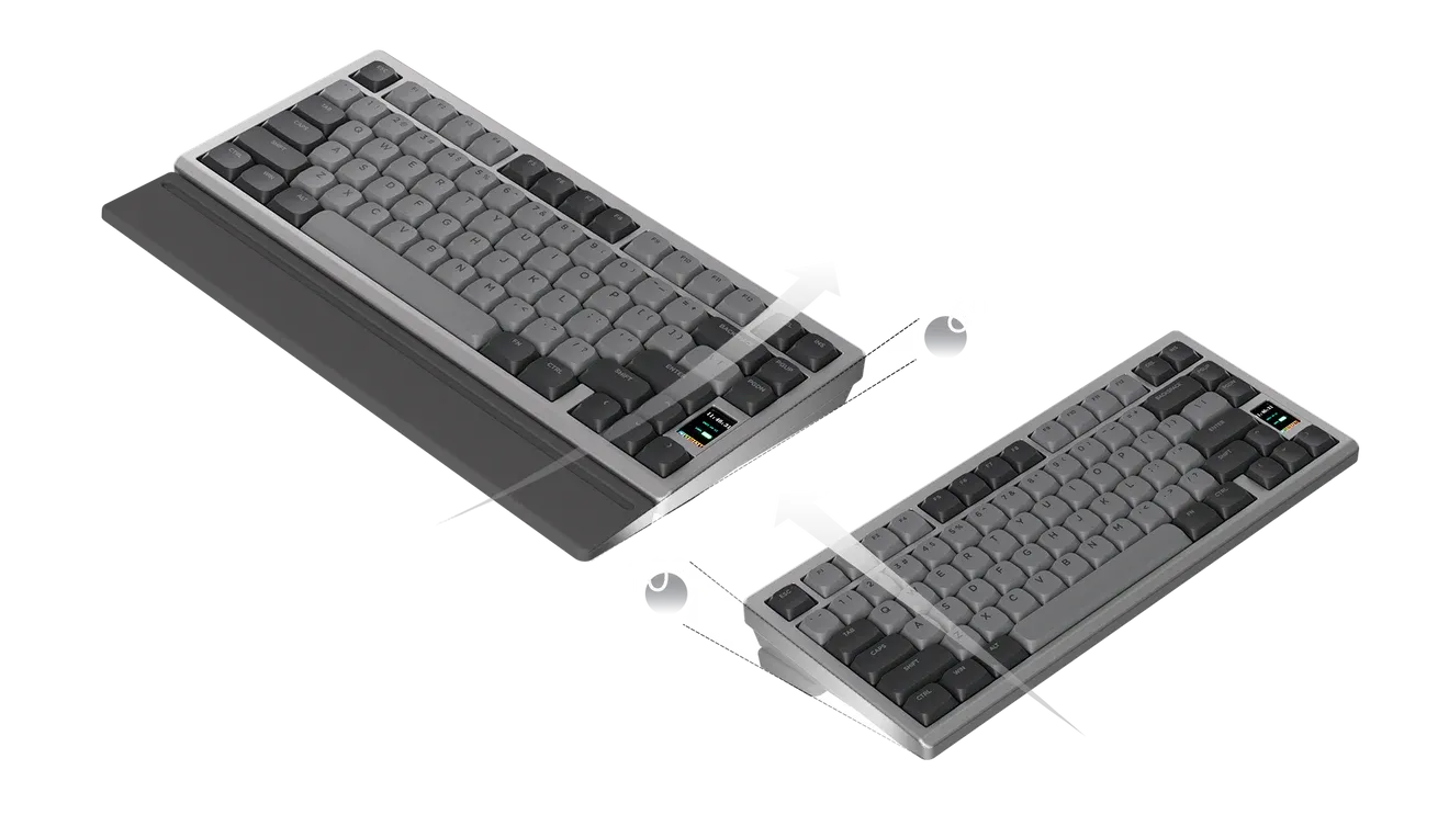 CoffeeKeys ND75 LP Milk Tea Tastiera Low-Profile PBT