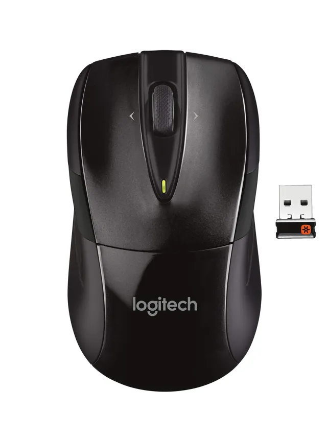 Logitech M525 mouse wireless compatto batteria 3 anni