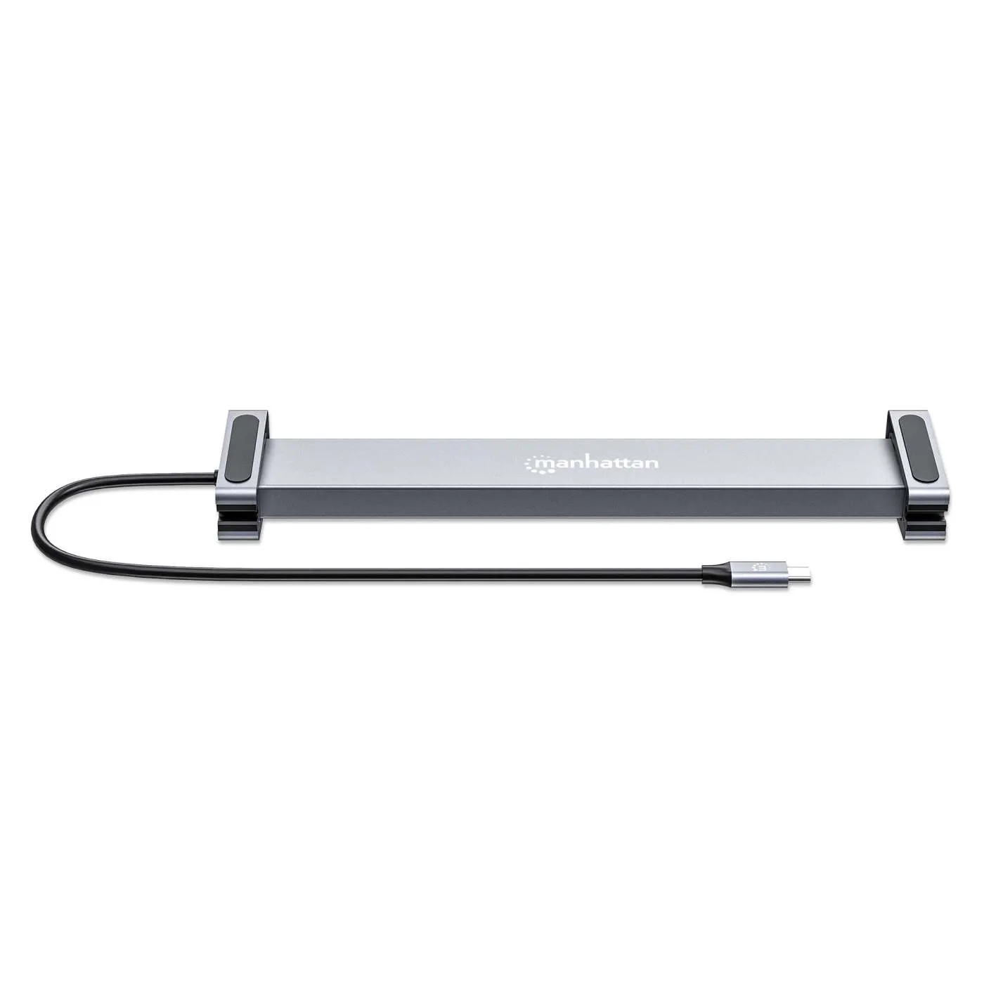 Manhattan 10-in-1 Dual-HDMI docking station USB-C 4K 60Hz