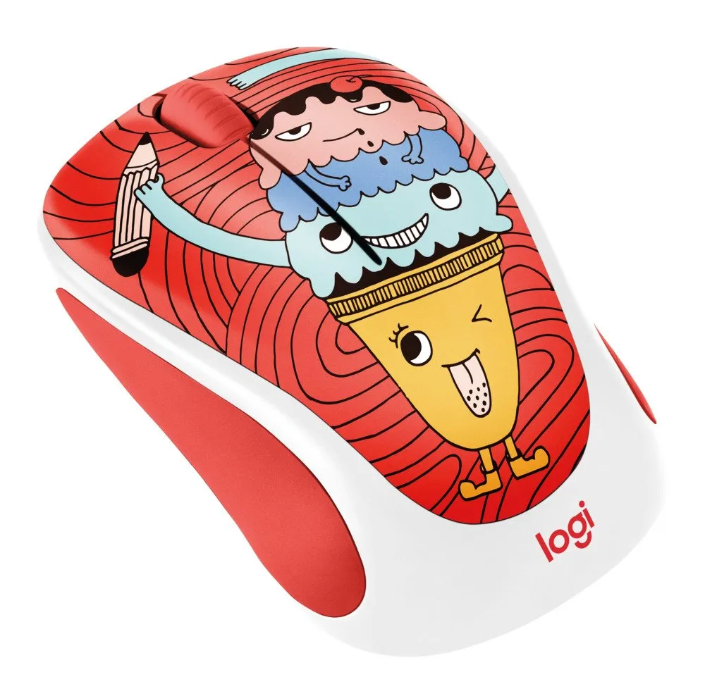 Logitech M238 mouse wireless Triple Scoop adesivi