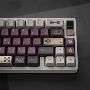 CoffeeKeys Chess Game keycaps 108 pezzi PBT scacchi