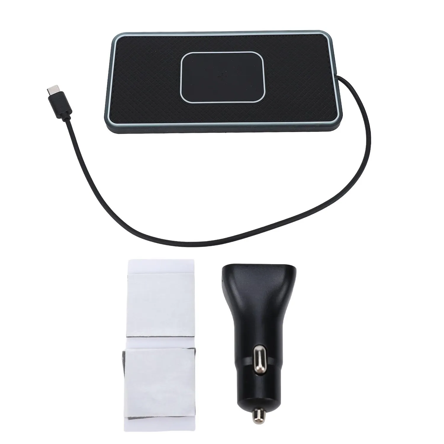 Zunate Tappetino Ricarica Wireless Auto 20W RGB Antiscivolo