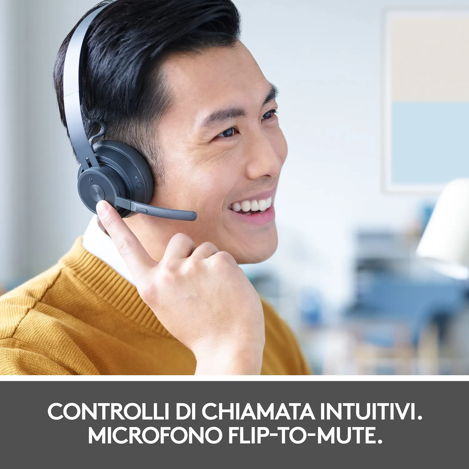 Logitech Zone 900 cuffie wireless Bluetooth ANC on-ear