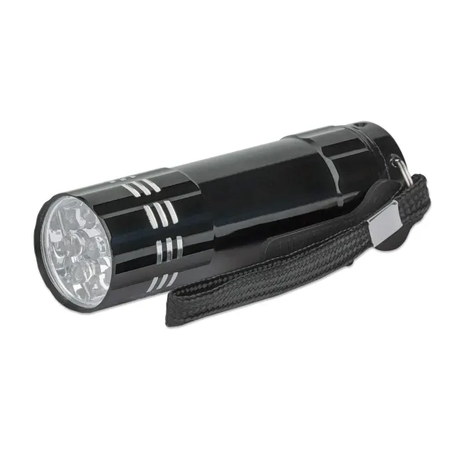 Manhattan LED Aluminum Flashlight torcia LED alluminio 3 pezzi