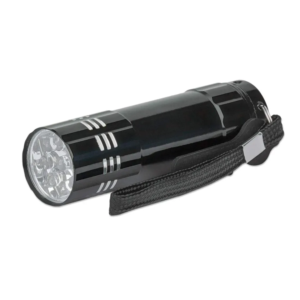 Manhattan LED Aluminum Flashlight torcia LED alluminio 3 pezzi