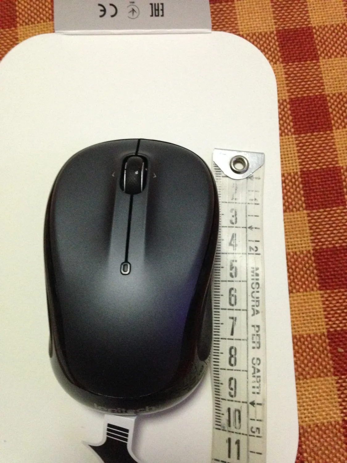 Logitech M325 Mouse Wireless Nero micro ricevitore preciso