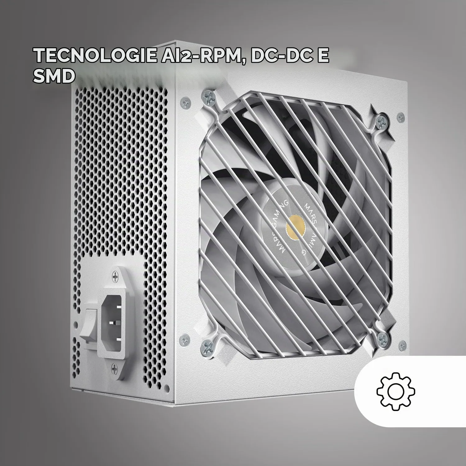 Mars Gaming MPB850SIW alimentatore ATX 850W bianco Bronze