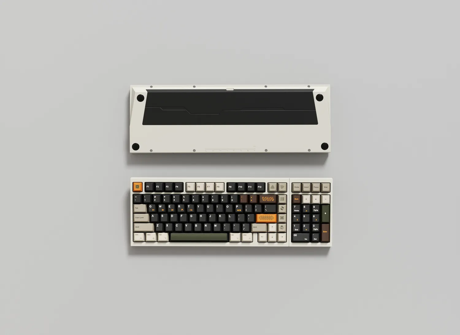 Luminkey 98 tastiera Jade Green Gateron Sylva