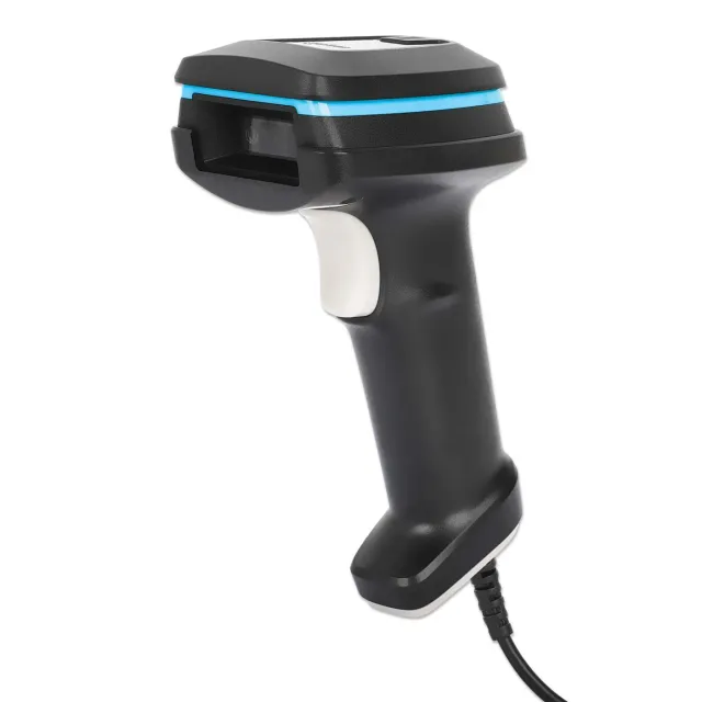 Manhattan Scanner Barcode 2D LED USB Long Range IP52