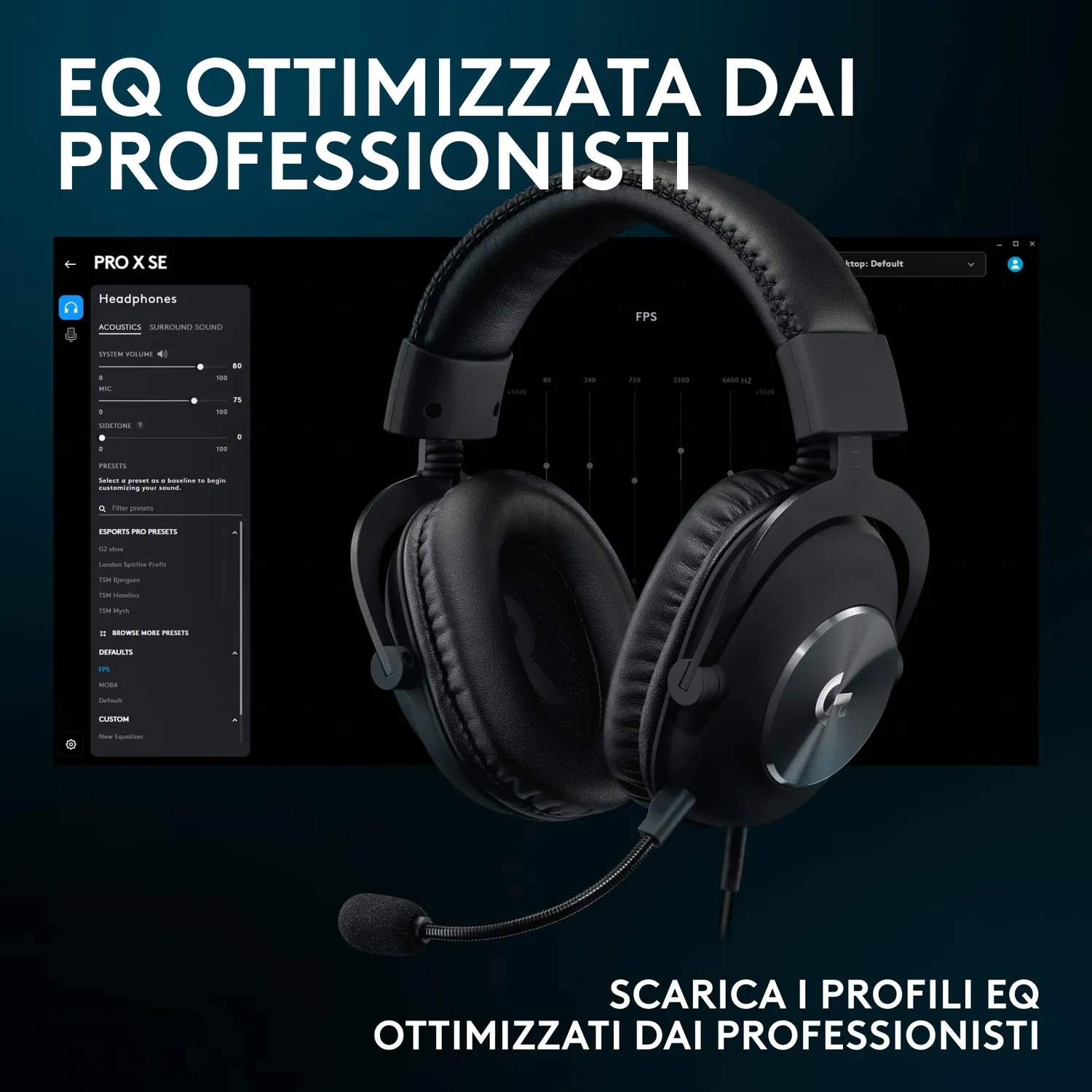Logitech G Pro X SE cuffie gaming cablate Special Edition 7.1
