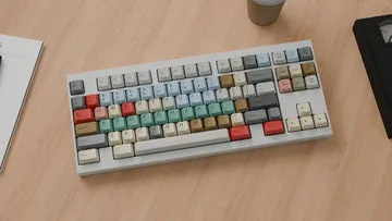CoffeeKeys DCS Grass Valley keycaps ABS doubleshot