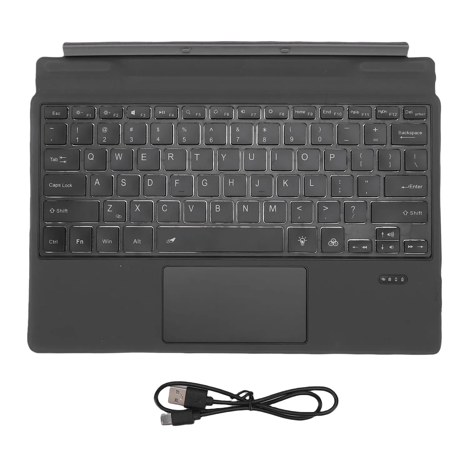 Zunate Tastiera Rimovibile Bluetooth Retroilluminata per Latitude 7320